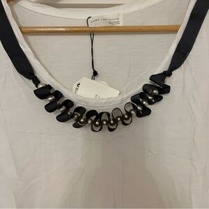 Zara T-shirt collection. Size M. New with tags.